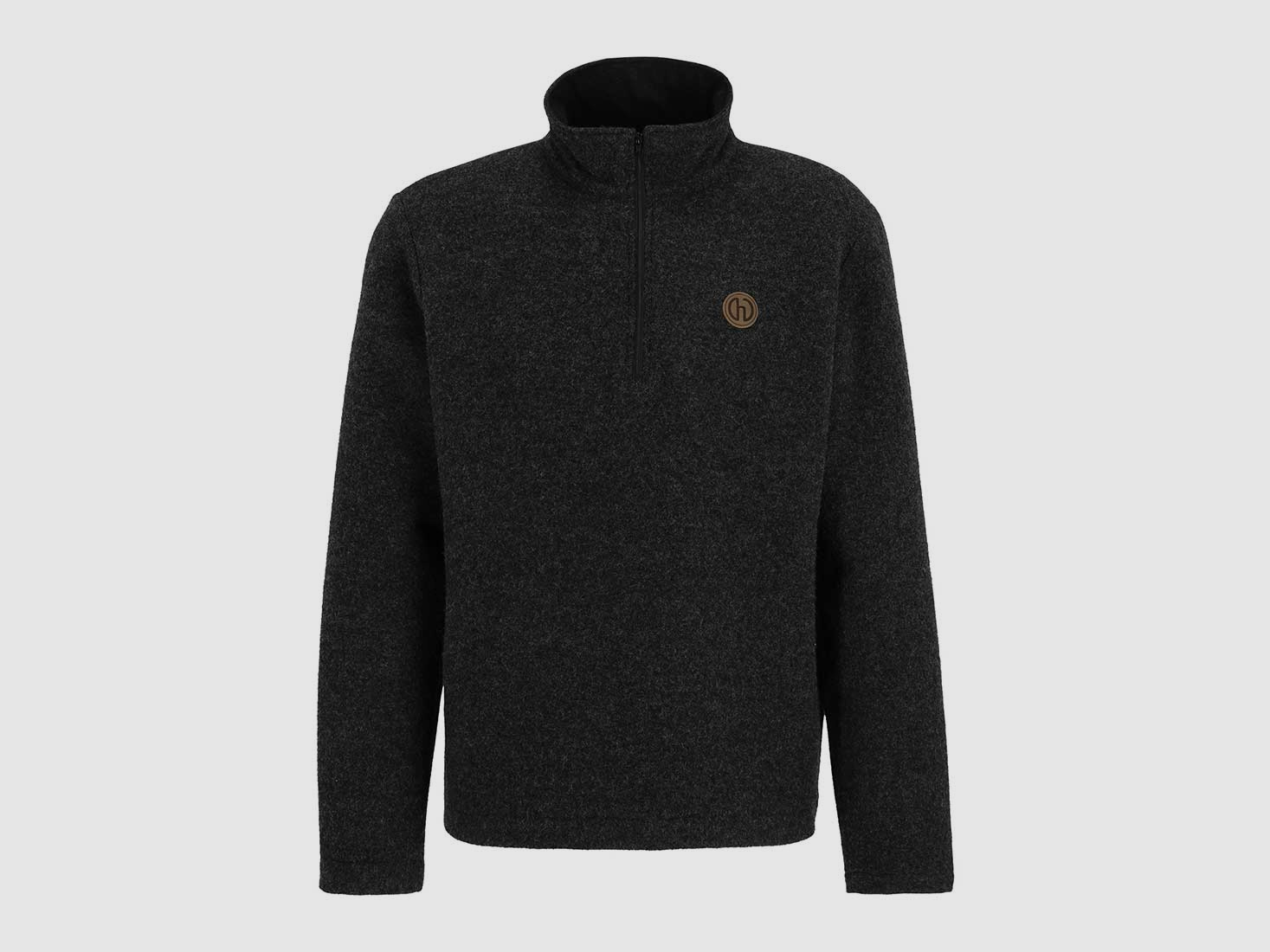 Hedlund Molde Wollpullover aus Flausch Loden - S