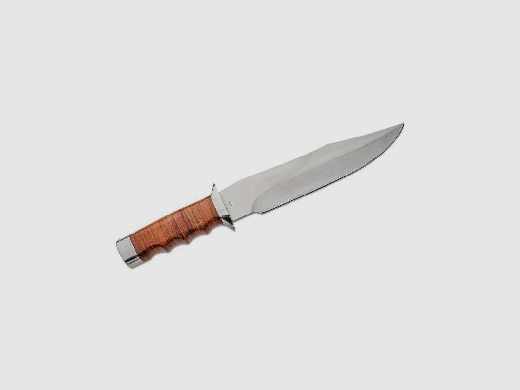 Böker Magnum Giant Bowie Messer + Lederscheide