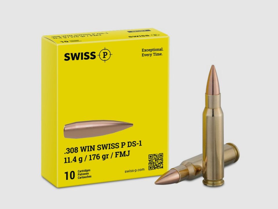 Swiss P – .308 Win Ball / 11.4g / 176gr / 10Stk., Bild 1 von 2
