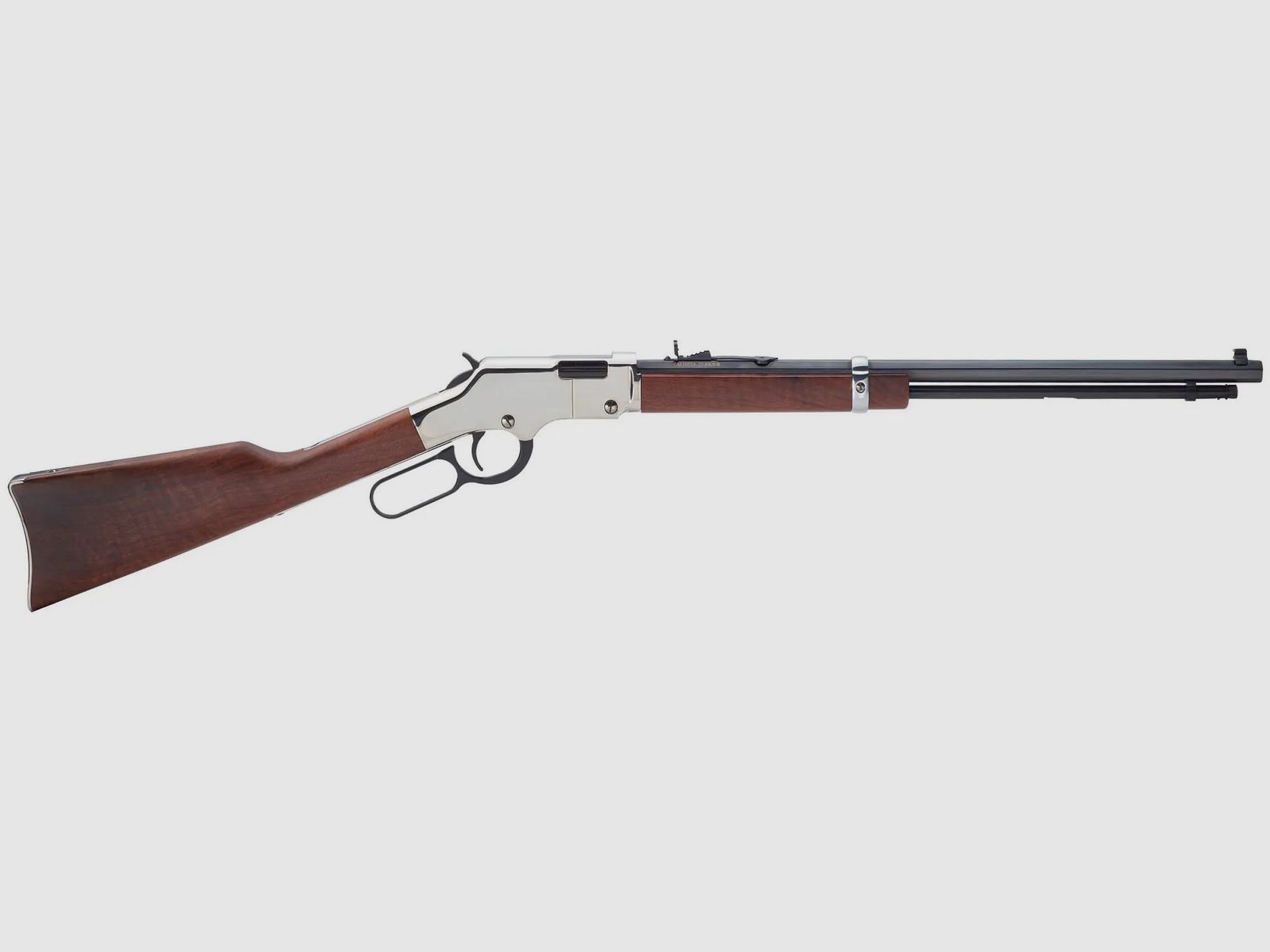 Henry H004S "Golden Boy Silver", Kaliber .22lr || Unterhebelrepetierbüchse
