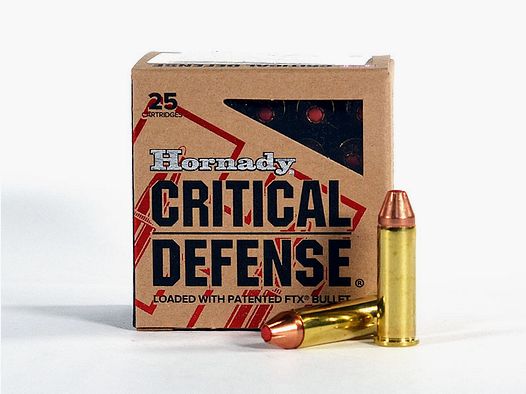 Hornady Critical DEFENSE FTX .38 Special 110 grs 1 Packung (25 Schuss á 1,516 €*)