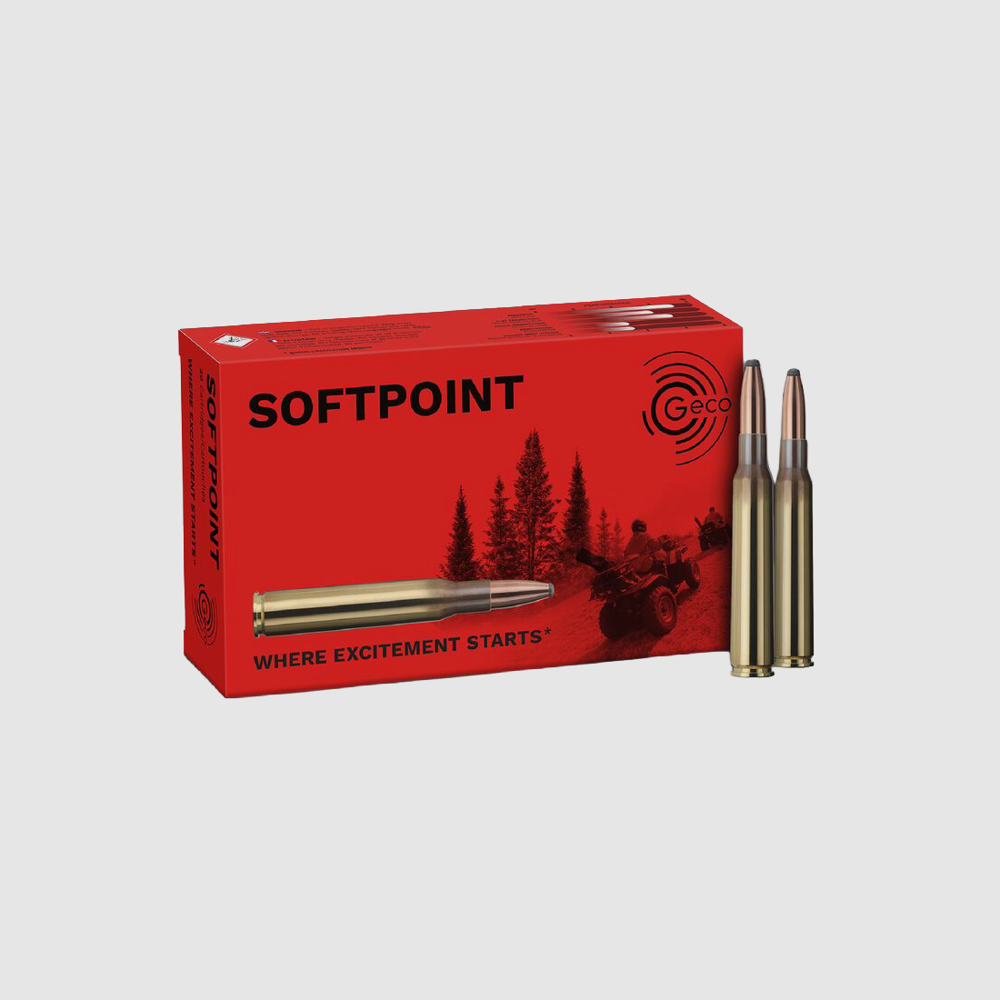 Geco 7×64 SOFTPOINT 10,7g/165gr – 20er