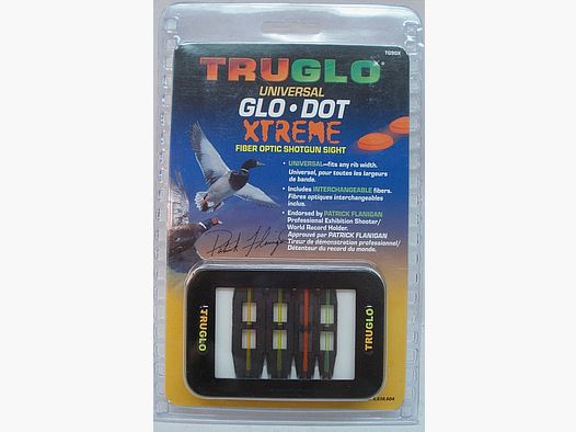 Truglo UNIVERSAL SET 4xGLO DOT - VIS. SCHIENENBREITE 6, 8, 10,