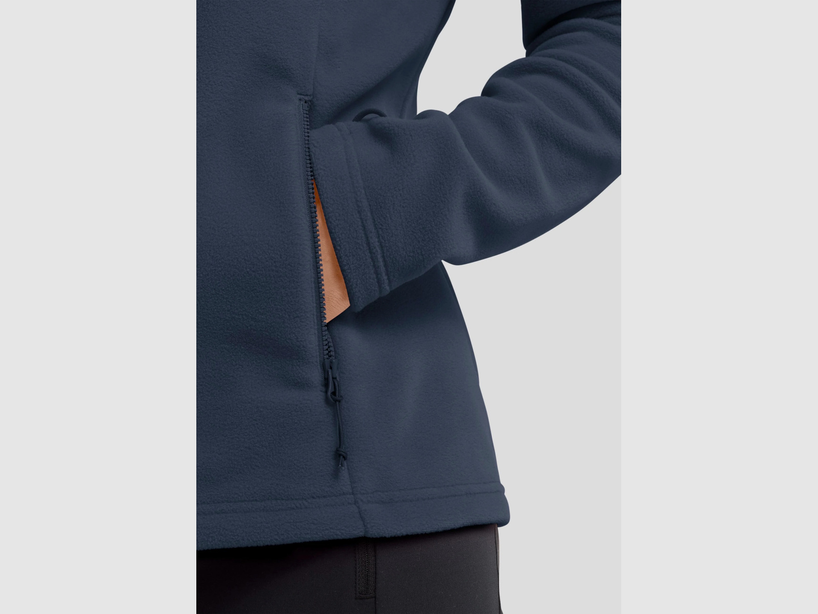 JACK WOLFSKIN leichte Fleece-Jacke Midnight Sky