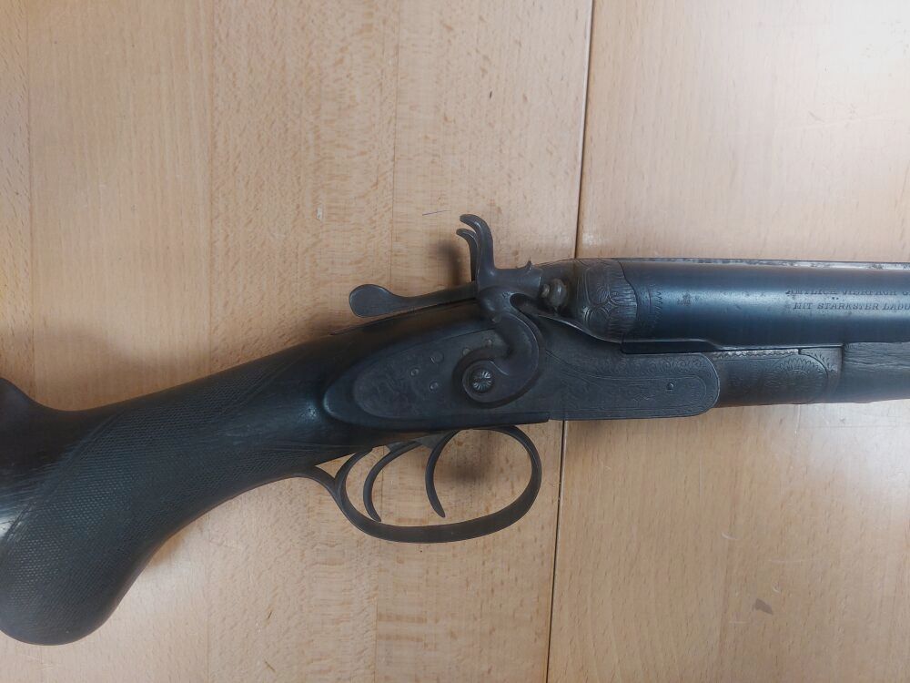 Anton Rensmann double-barrel shotgun