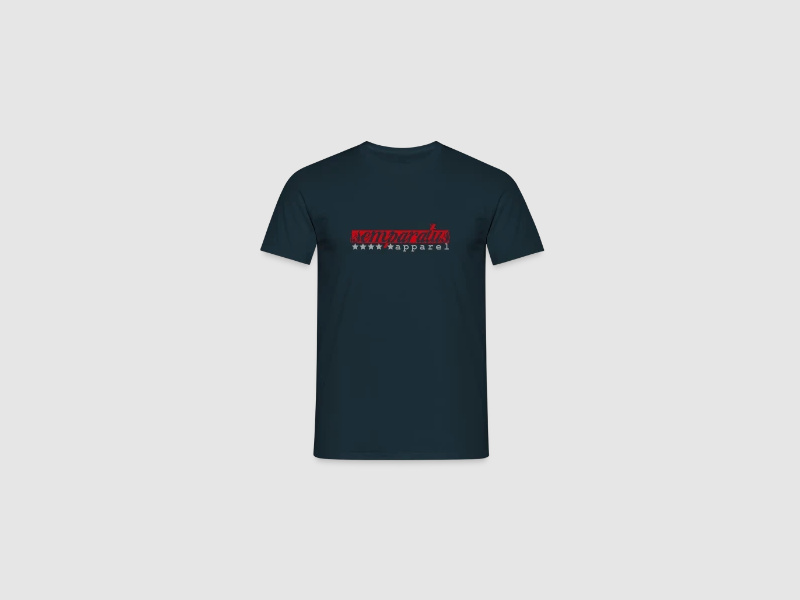 semparatus logo red/grey - Männer T-Shirt Lilagrau