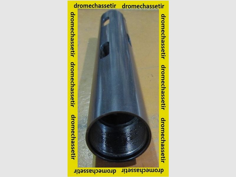 Compensador de acero roscado para escopeta de bombeo cal. 12, longitud 15 cm, imagen 2 de 5