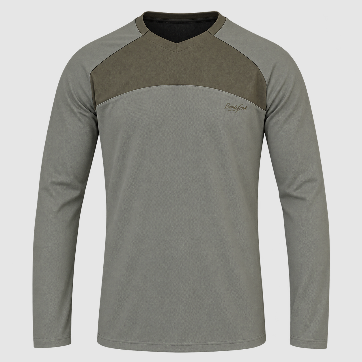 Technisches T-Shirt Benisport Alerce bicolor khaki, Bild 1 von 2