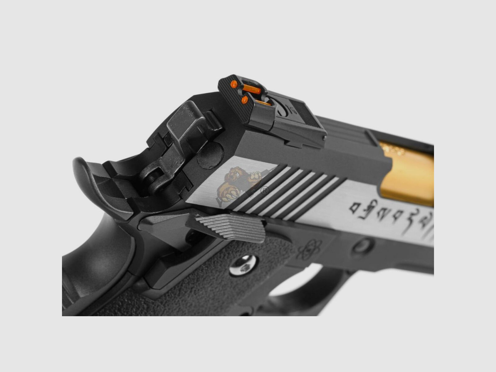 WE Hi-Capa 6 Force A Gold Barrel Full Metal GBB -F-