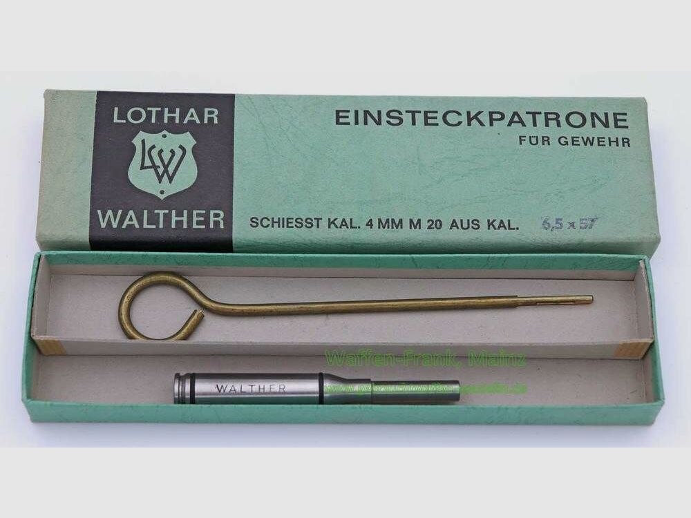 Lothar Walther insert cartridge for rifle