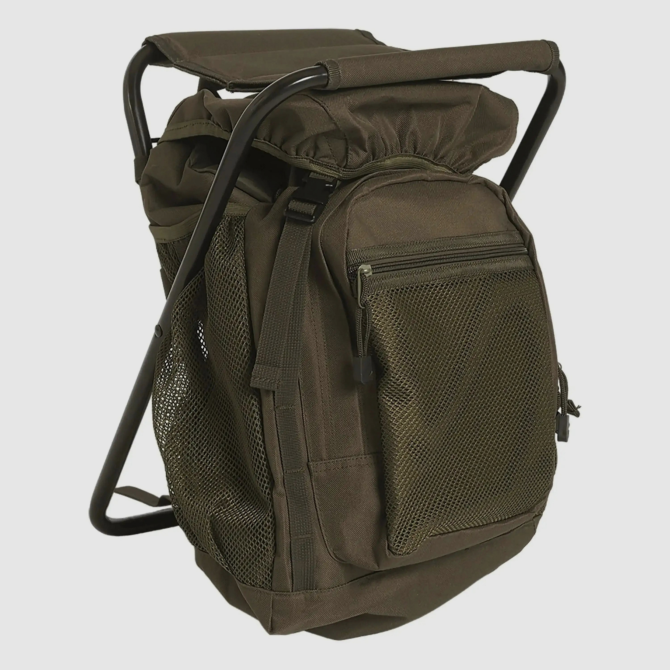 Mil-Tec Zitrugzak met Kruk 20 L - Olijf