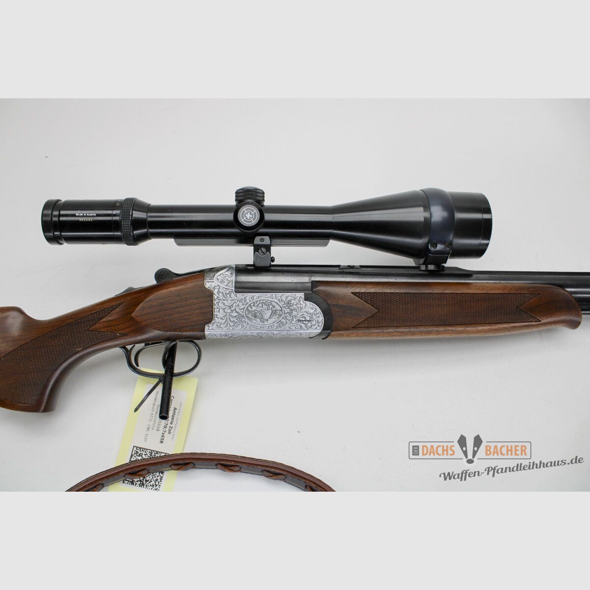 BBF fucile doppietta Antonio Zoli cal. 12/70 + 7x65R con Kahles Helia L 3-12x56
