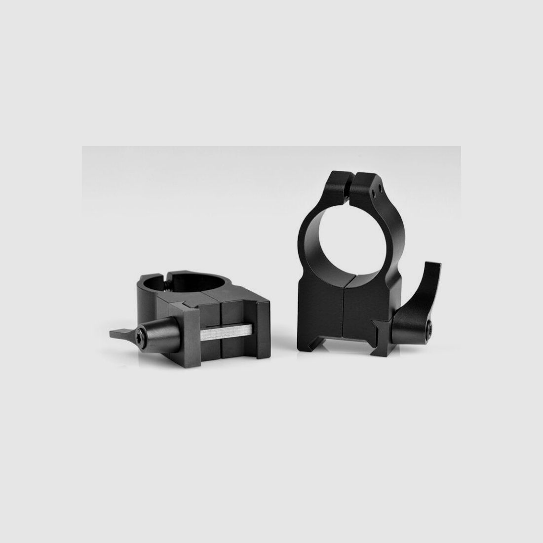 Warne QD-Ringe QD Stahl Ringe 1" (1 Zoll) Weaver vertikal geteilt