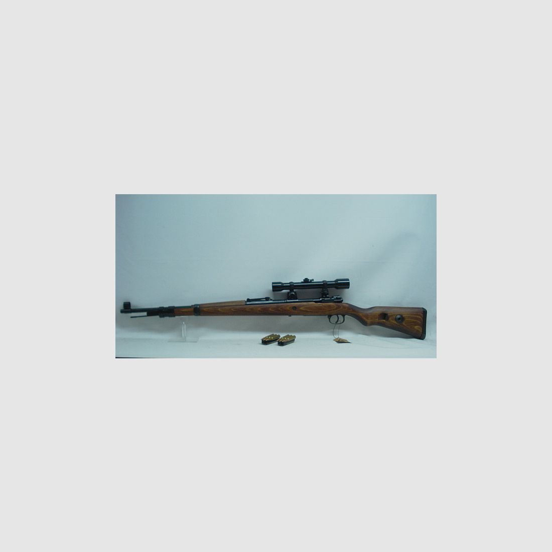 K98 incl. ZF + montage - Cal.6mmBB's, bois véritable