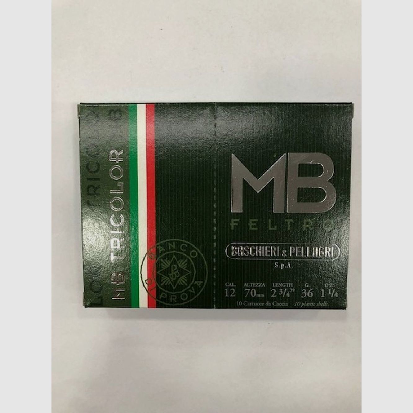 BASCHIERI PATRONEN TRICOLOR PB 6, Bild 2 von 2