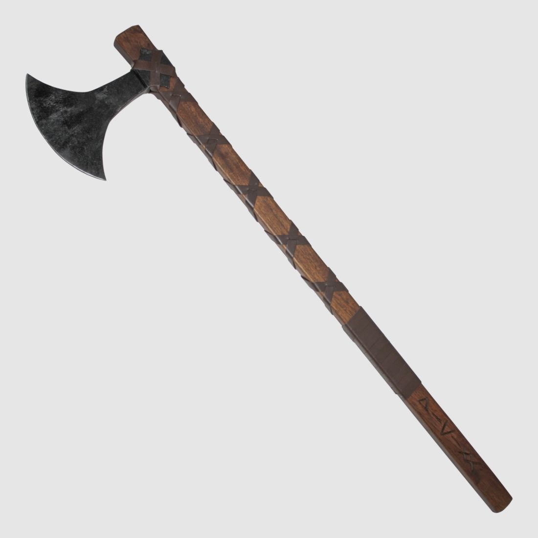 Dnenaxt decorated large Viking axe