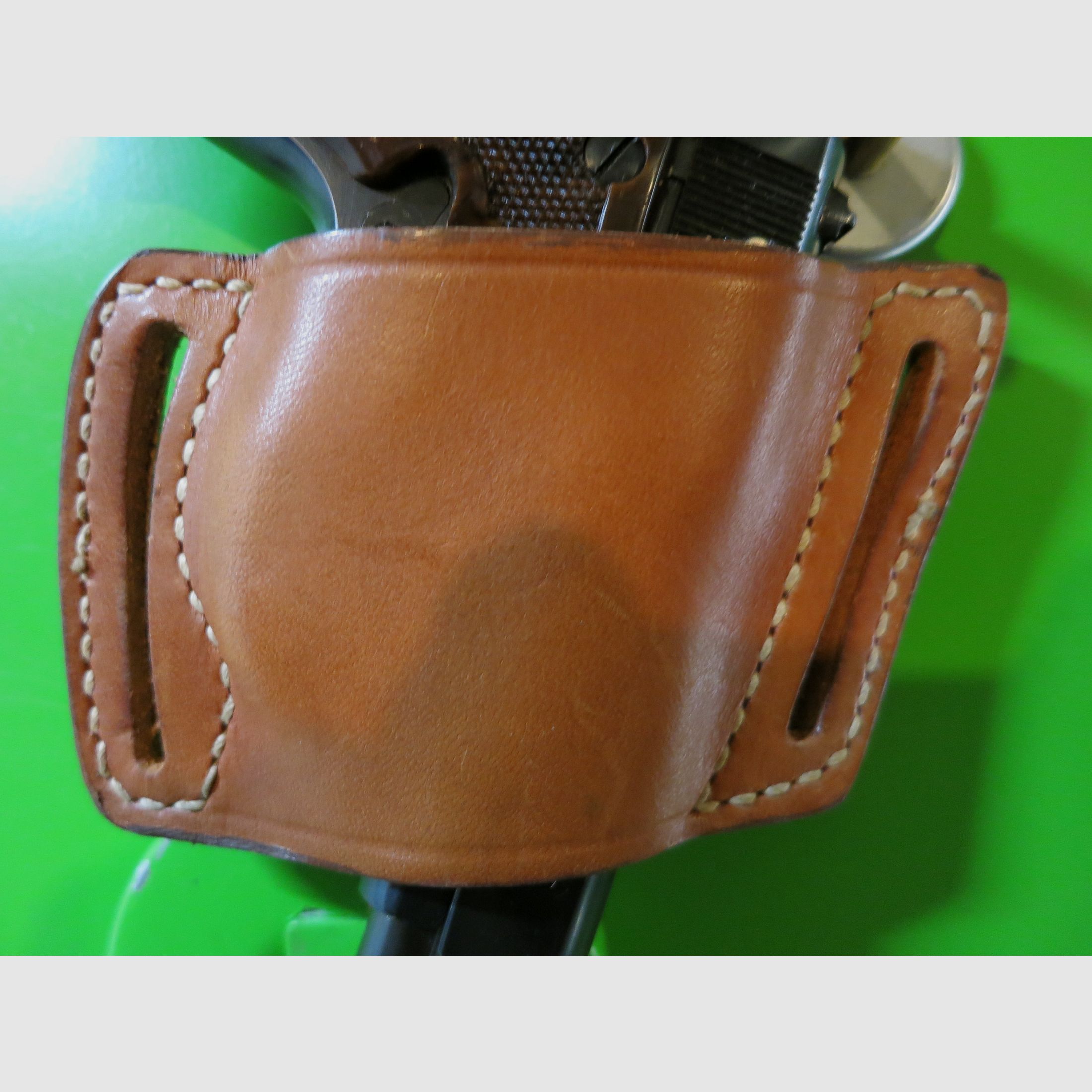 Pistolen-Holster BUCHEIMER 302-30, Hüftholster taktisch, z. B. halbautom Pistolen 7,65 mm Br., verdecktes Tragen, Bild 2 von 3
