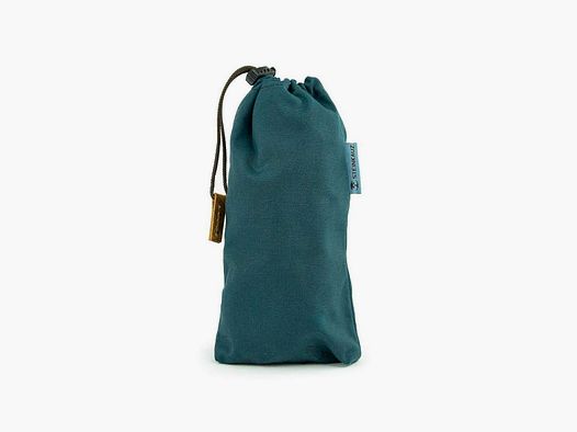 STEINKAUZ Waxcotton Sacchetto per Bottiglie, Petrol