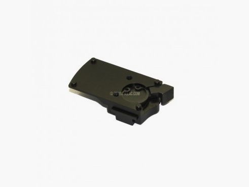 SWIVEL MOUNT FOR DOCTER BURRIS AND MEOPTA RED DOT ON WEAVER BASE