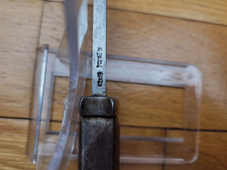 Rare Baïonnette 84/98 2° type – double fabrication « Mundlos » & « Herder »- W18 – Fourreau – 1°GM – TBE, image 1 sur 14