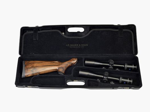 Sauer ABS Compact Case II Für eine Waffe - zwei Zielfernrohre