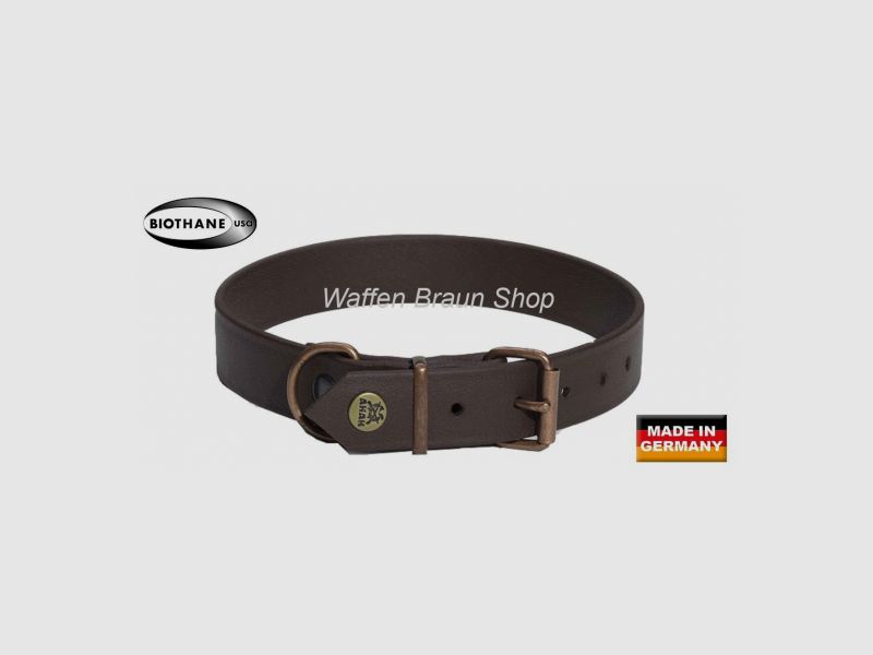 AKAH BioThane® Halsband braun