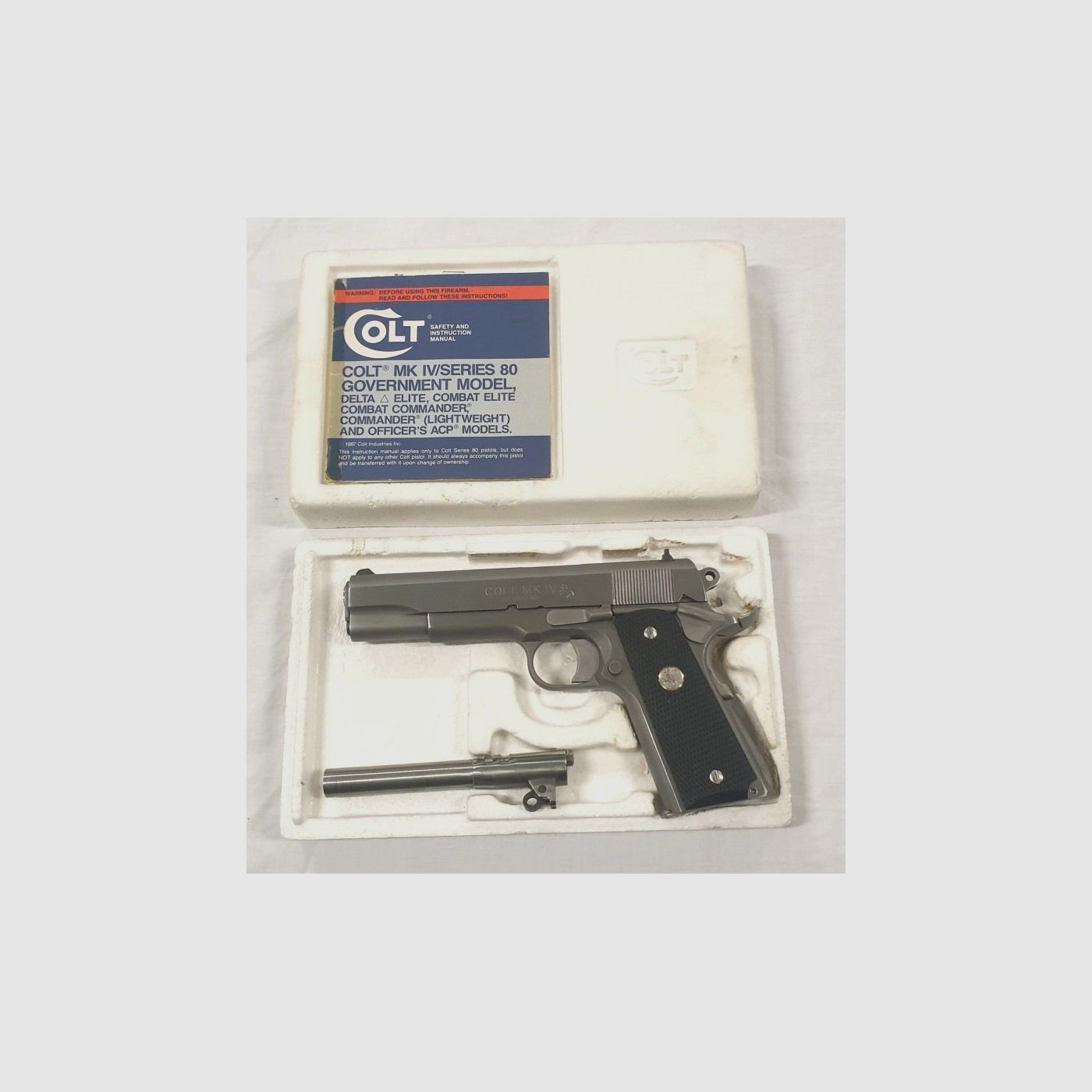 COLT Government Mk IV Serie 80 Edelstahl, Bild 4 von 5