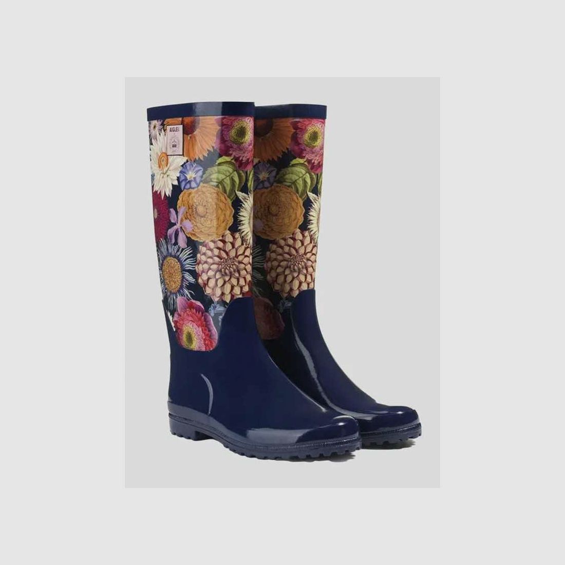 Damen Gummistiefel Aigle Eliosa PT bedruckte Version Kew Multibloom, Bild 1 von 4