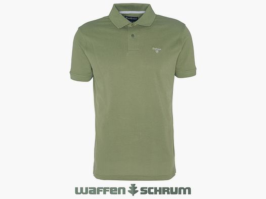 Barbour Poloshirt Lightweight Sports Burnt Olive
