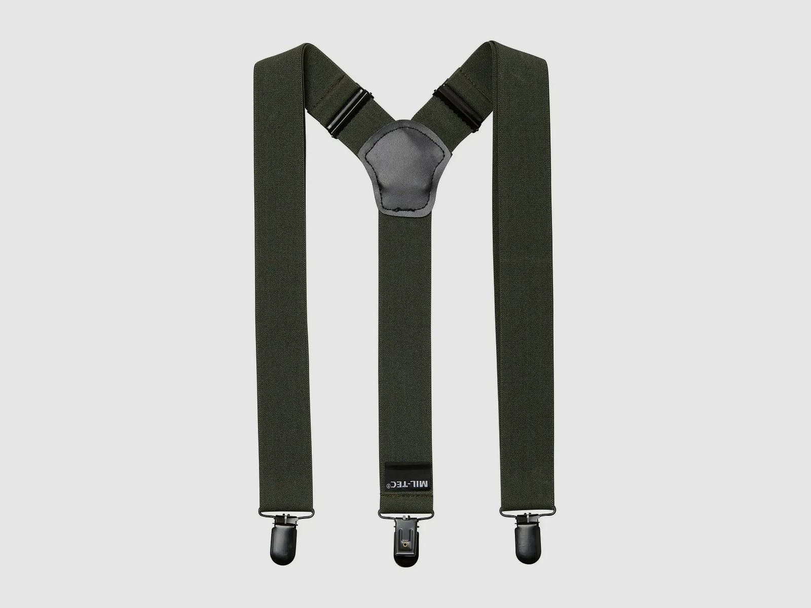 Mil-Tec Bretelles avec Clip - Olive