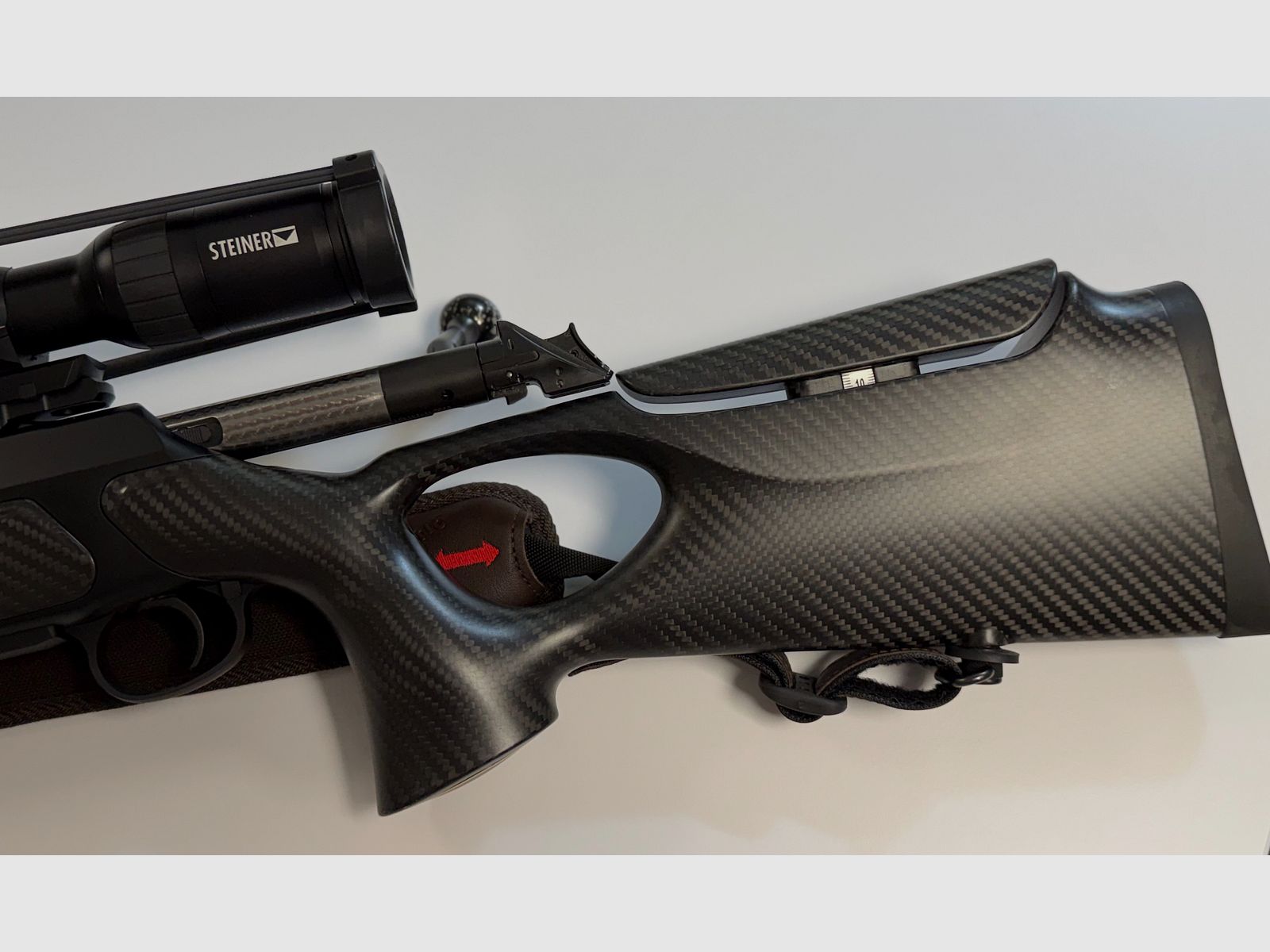 Sauer 404 Synchro XTC (Carbon) .308 + Dentler mount + Steiner Ranger 6 3-18 x 56 + handmade stone chamber grip ball