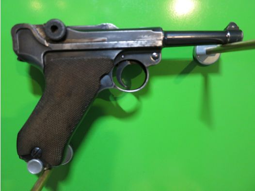 Deutschen Waffen- und Munitionsfabriken (DWM) 1939, Pistole 08 P08, 9 mm Luger, WaA 655 +Adler,  WW2     #67