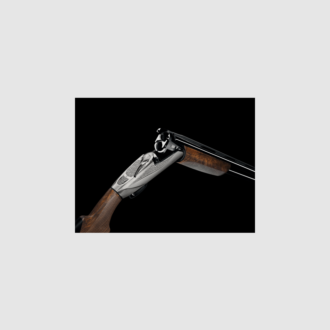 Benelli 828 U Silver broń myśliwska / strzelba o podwójnym zarysie