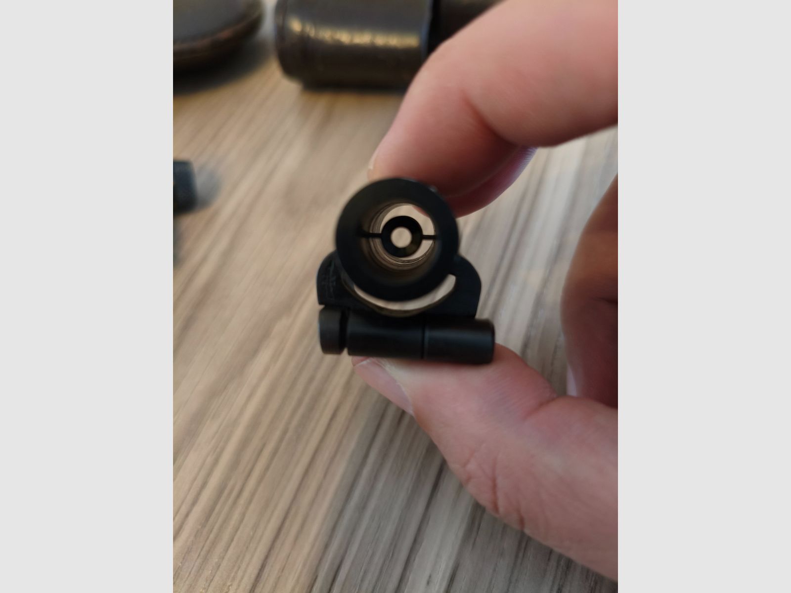 Set completo Diopter K31 + diaframma + mirino anellare regolabile + coperture protettive, immagine 4 di 6
