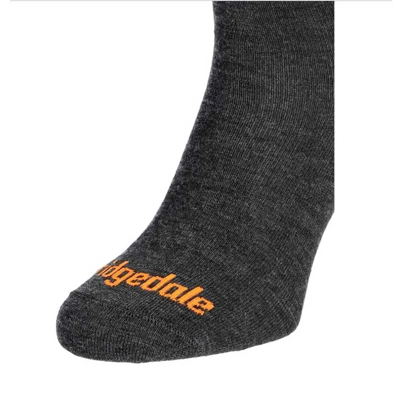 Skarpety BRIDGEDALE Everyday Ultralight Merino Performance Boot - graphite, zdjęcie 3 z 4