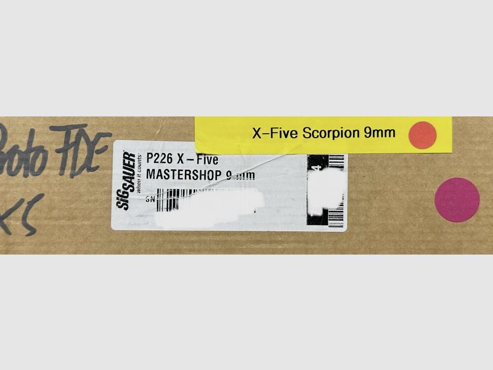 Sig Sauer Made in Germany P226 X-FIVE Scorpion