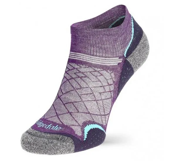 Skarpety Bridgedale HIKE Ultra Light T2 Coolmax Low - purple/grey