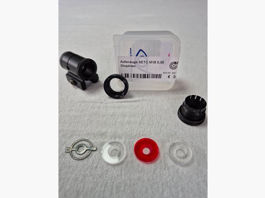 Adlerauge M18 0,5 Dioptrien und Korntunnel M18 FWB
