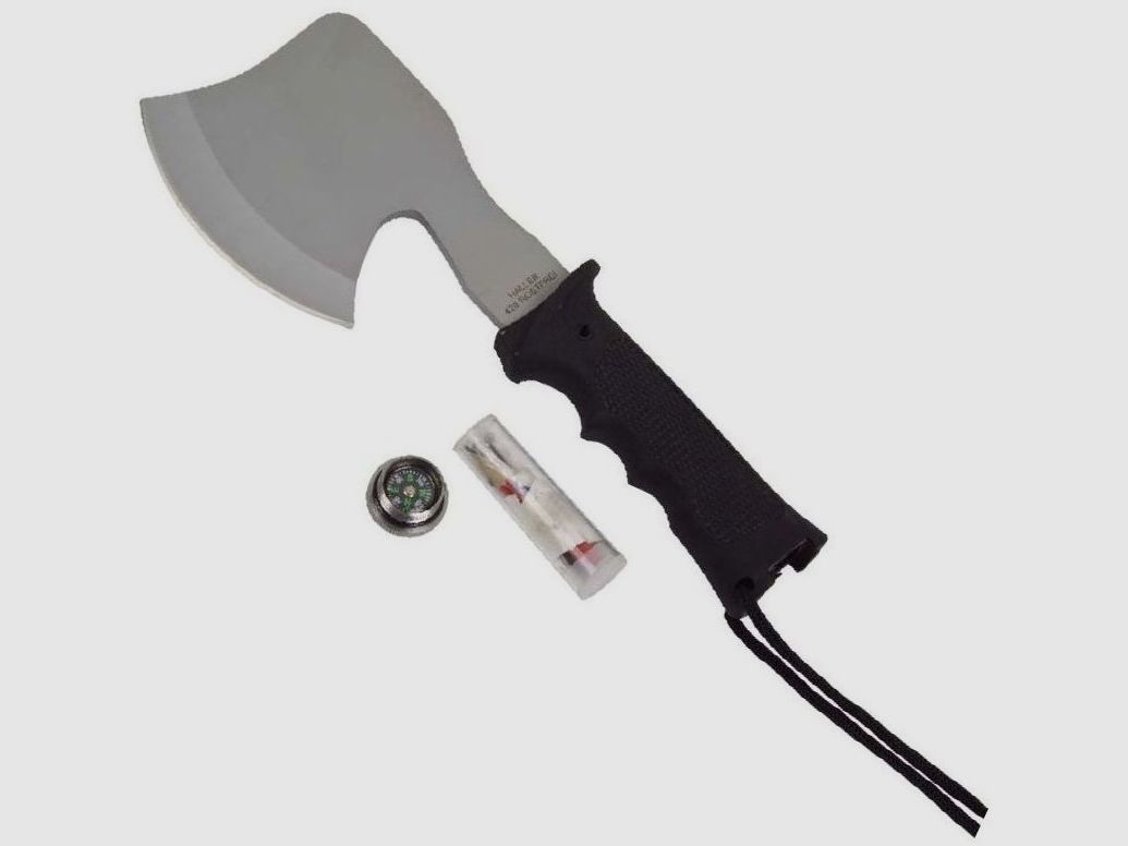 Bijl met overlevingscapsule