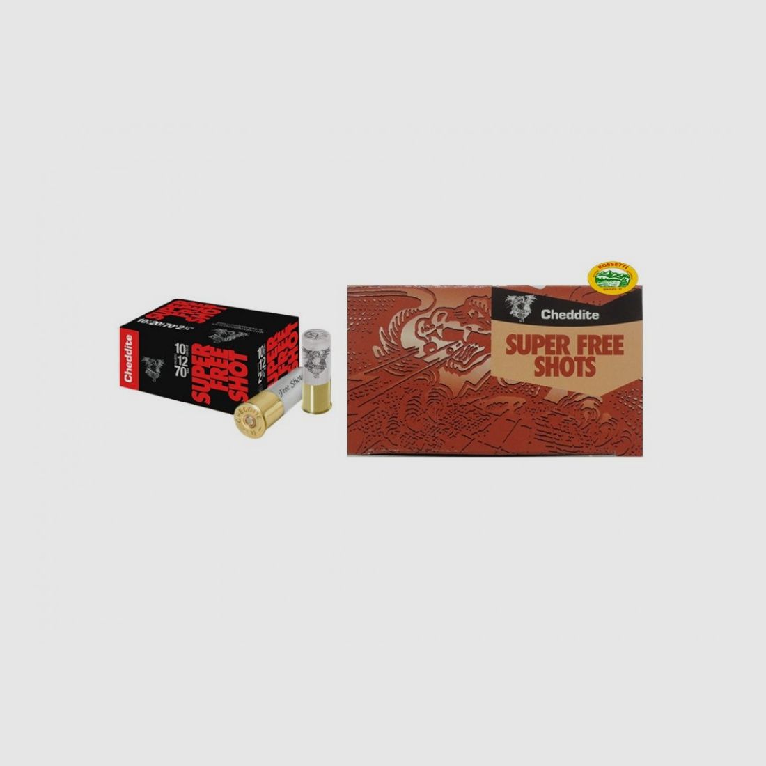 CHEDDITE cartouches SUPER FREE SHOTS cal.12 gr.36 pb.8 dispersant