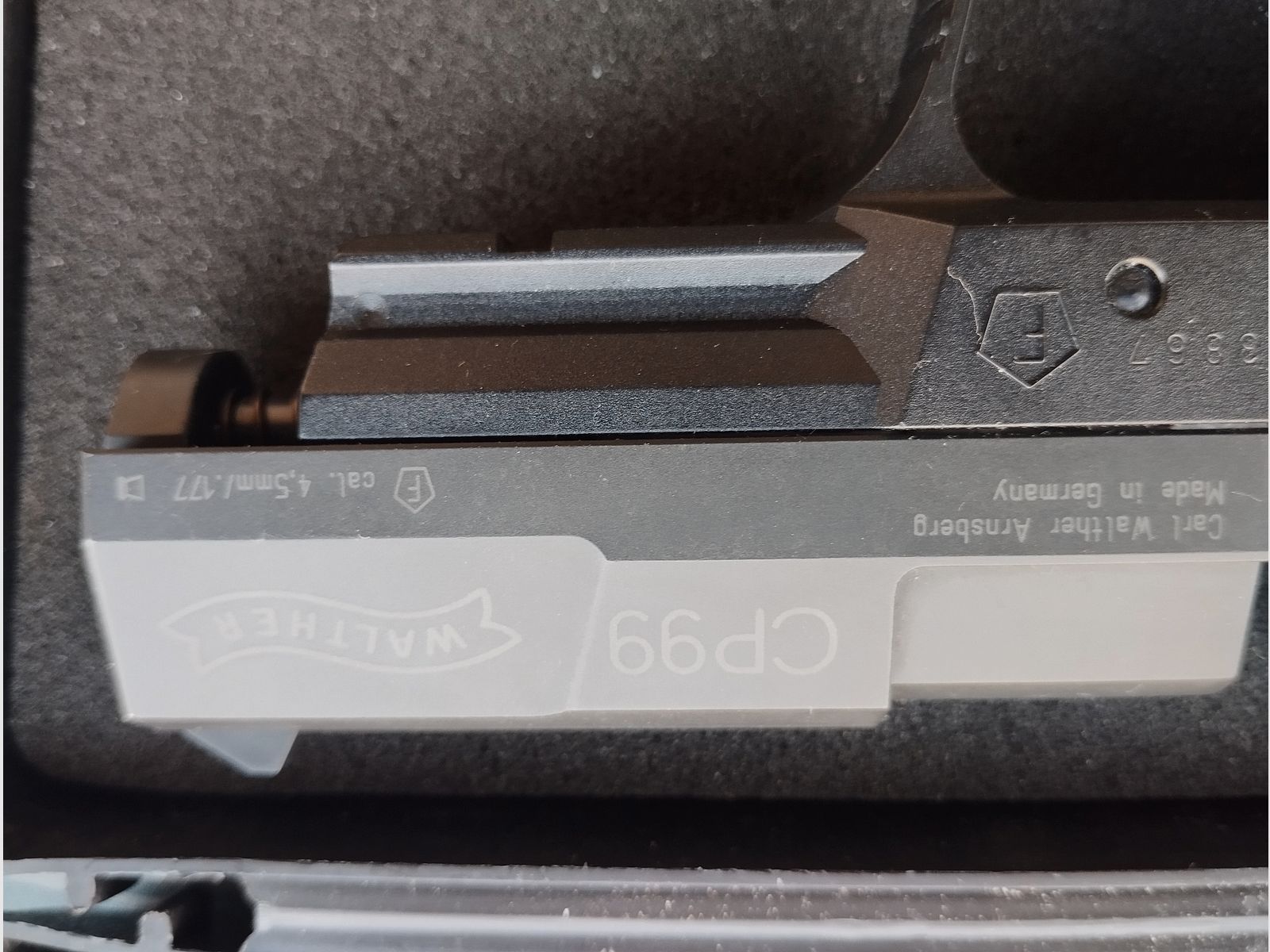 Walther CP99 4.5mm CO₂ air pistol – Unused – Like new condition