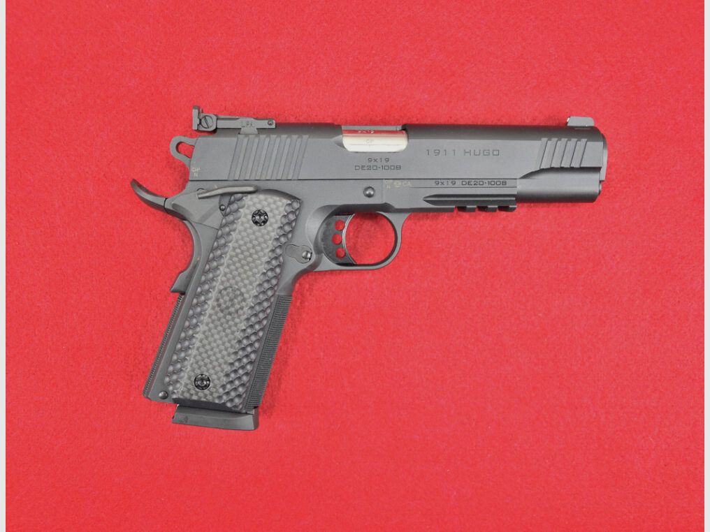 Schmeisser Hugo 1911 schwarz 5" 9mm Luger