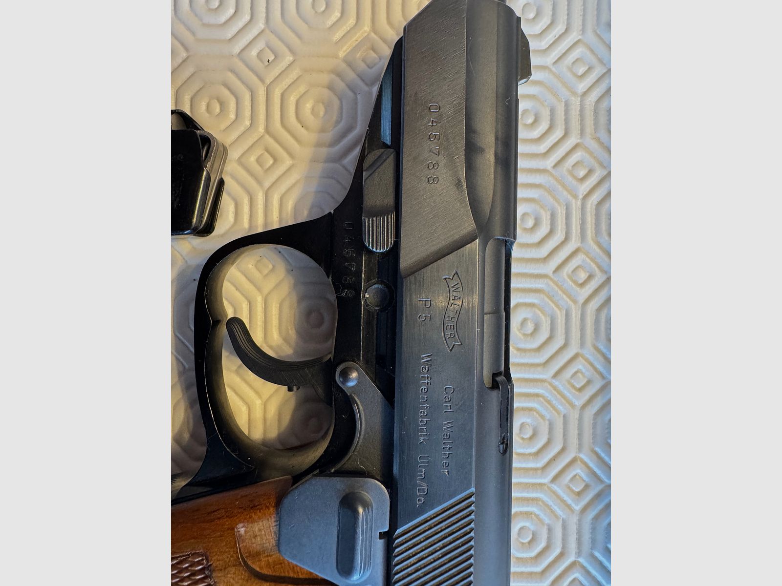 Walther P5 – calibre 9 × 19 – peu utilisé (env. 20 coups)