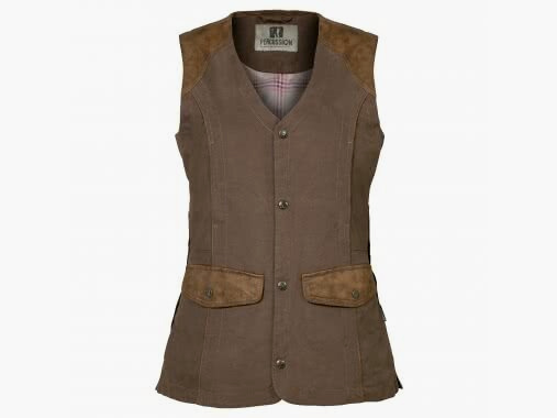 Percussion Weste Dame Normandie XL oliv