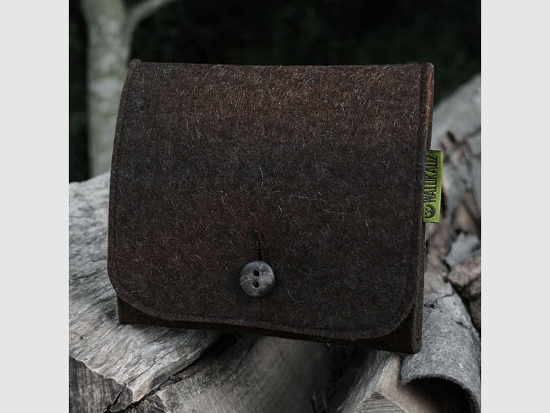 Tawny Owl Drilling Felt Cartridge Case