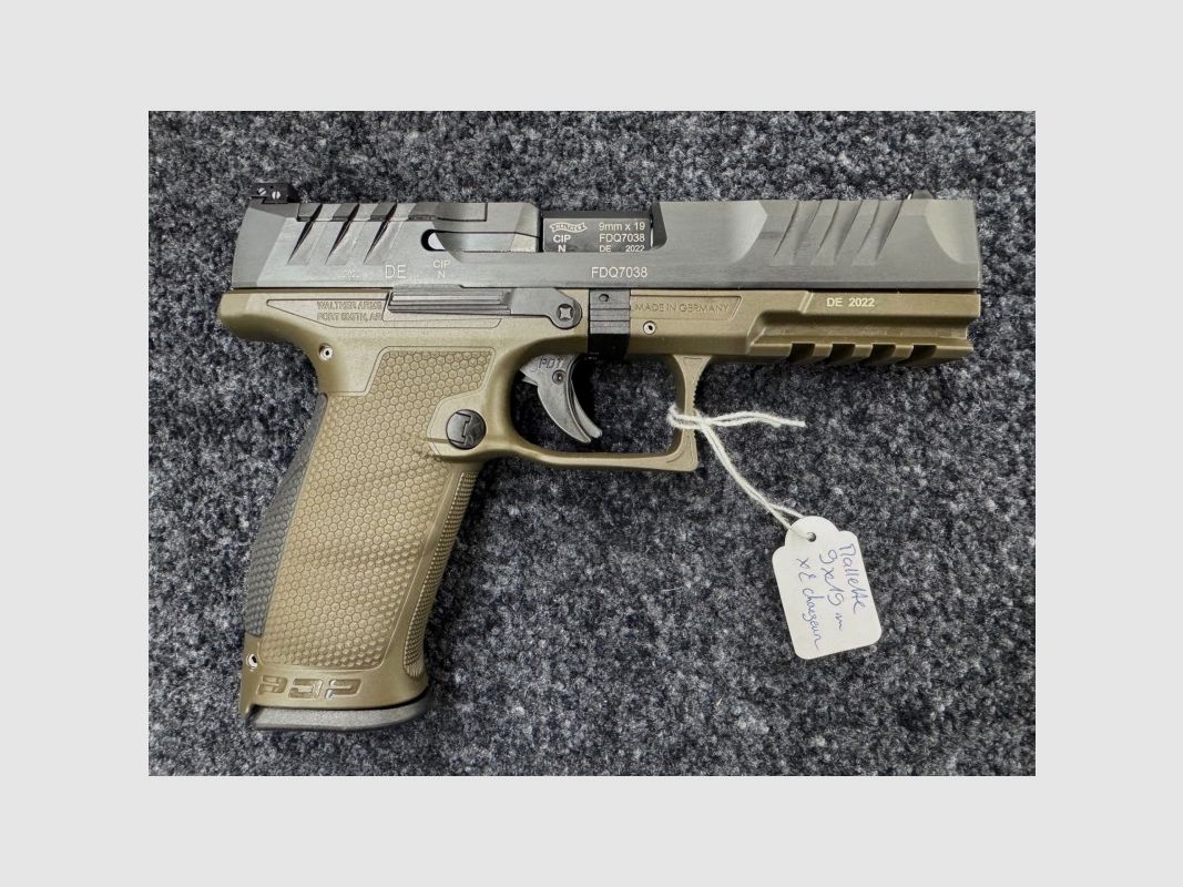 Walther PDP FS OR OD Green 4.5" 9 mm, image 1 of 3