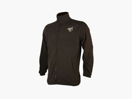 GILET IN FLEECE TREELAND MOTIVO CINGHIALE T314