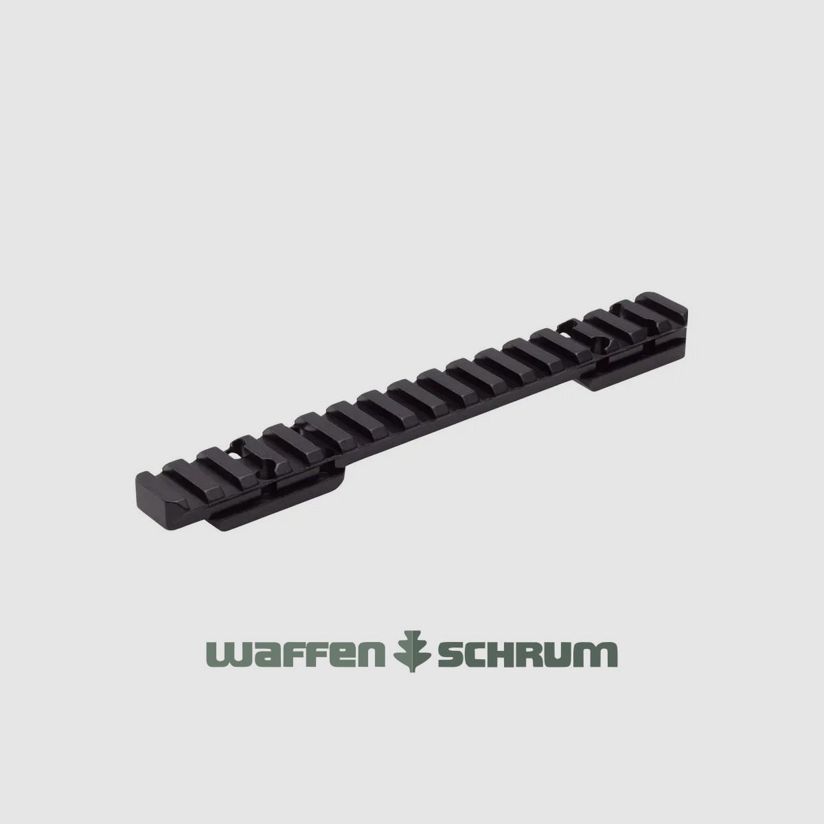 ERA Recknagel Picatinny rail ALU Browning X-Bolt / Short E=74.7mm / Black / Cross grooves