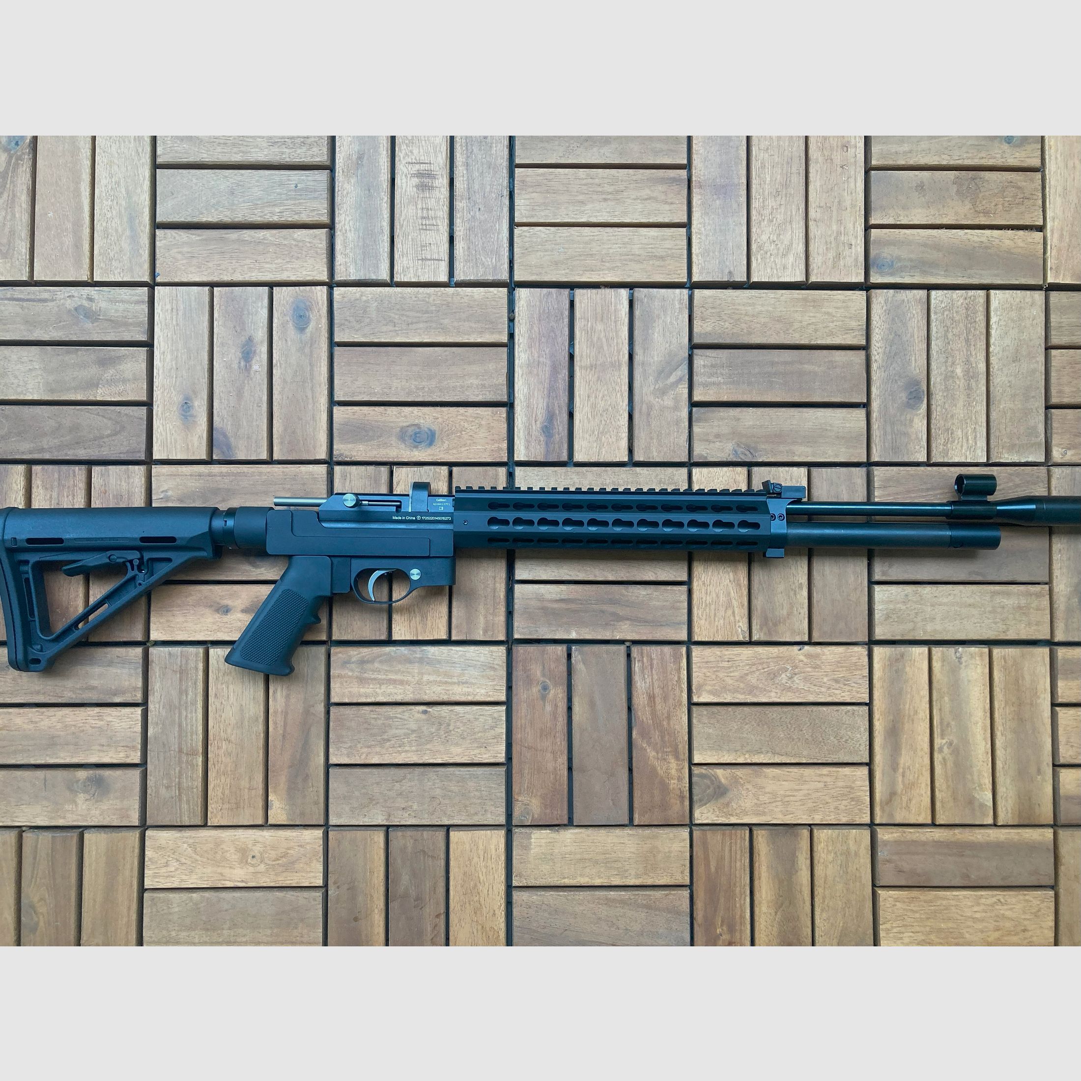 Diana Stormrider Luftgewehr Kaliber 4,5mm neuwertiger Umbau AR15 Stil