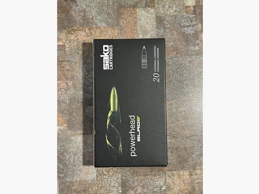 Sako Powerhead Blade Bleifrei 7,8g/120grs 6,5 Creedmoor *NEU* 20Rds